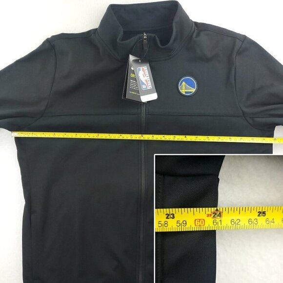 Golden State Warriors Jacket NBA Authentics Nike Dry Full Zip Large Tall NWT - Picture 8 of 11